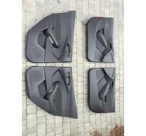 Обшивка дверных карт Ford Focus mk3 11-18 titanium Обшивка дверных карт Ford Focus mk3 11-18 titanium