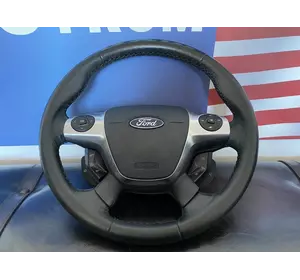 Ford Focus mk3 2011-2015 Руль кермо шкіра полушка безпека AirBag Ford Focus mk3 2011-2015 Руль кермо шкіра полушка безпека AirBag